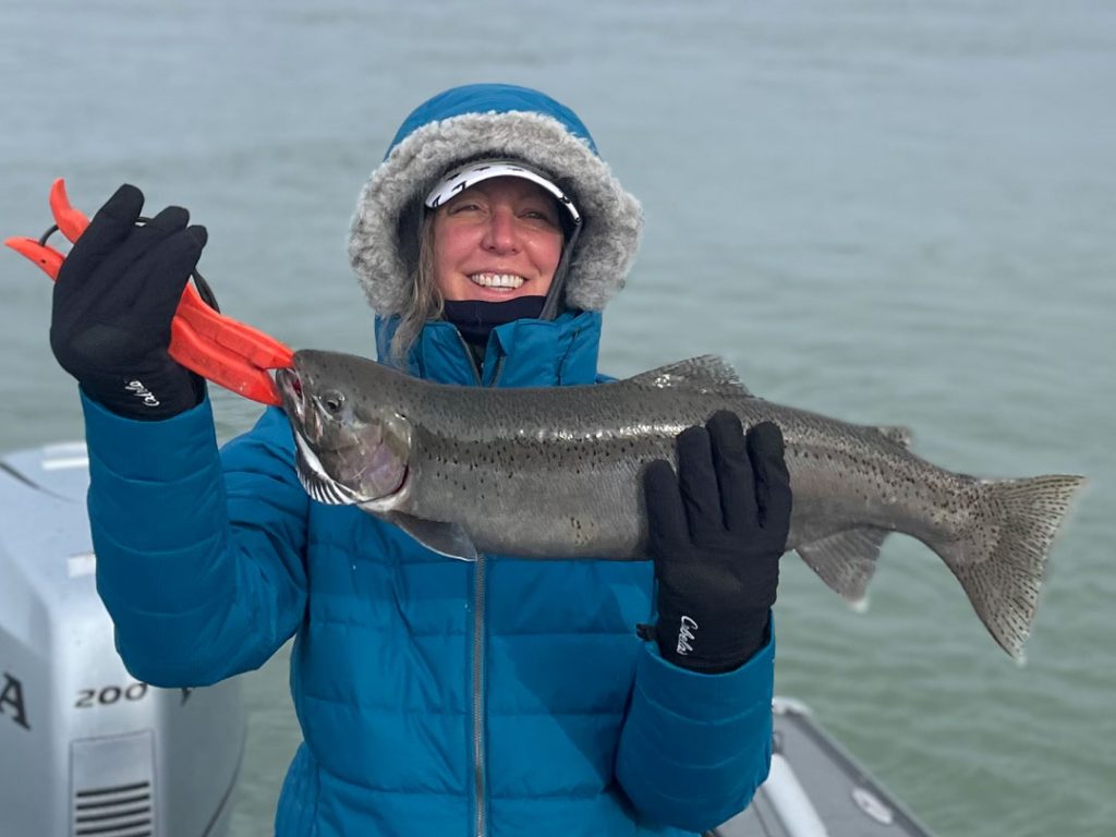 Stephanie Hess steelhead