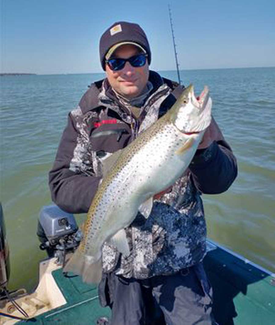 Adam Gierach brown trout