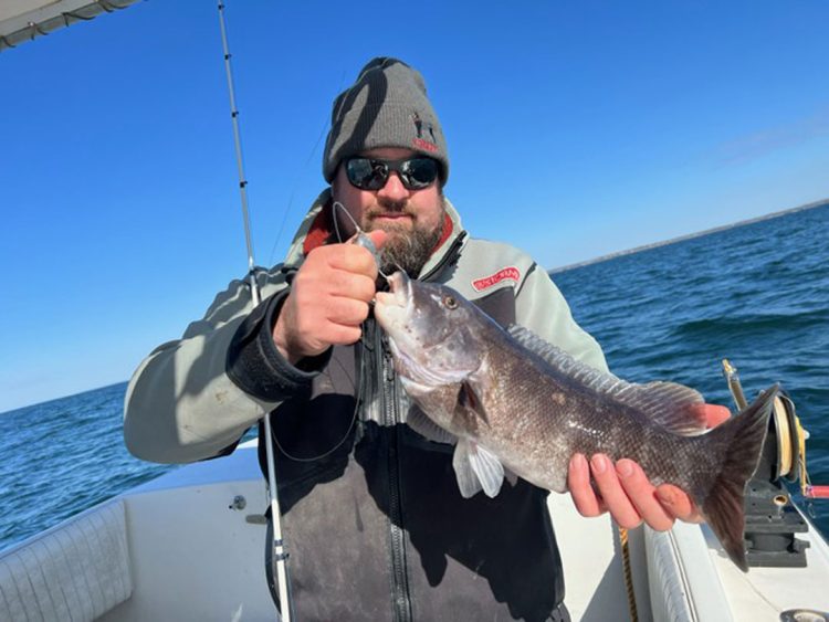 Andy Nabreski with tautog