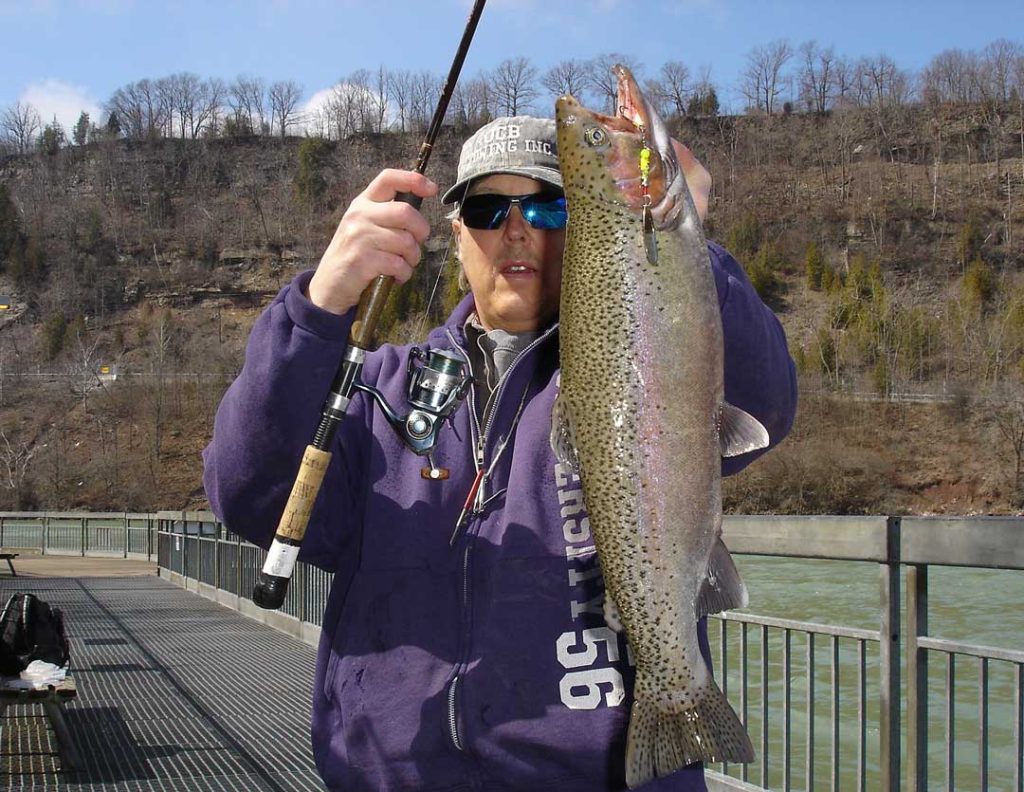 Mike Rzucidlo steelhead