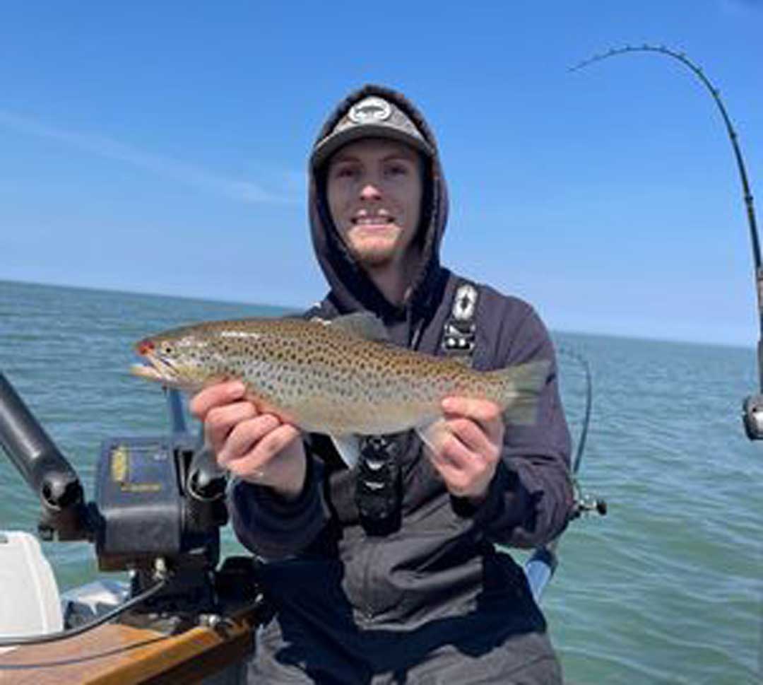 Nick Larose brown trout