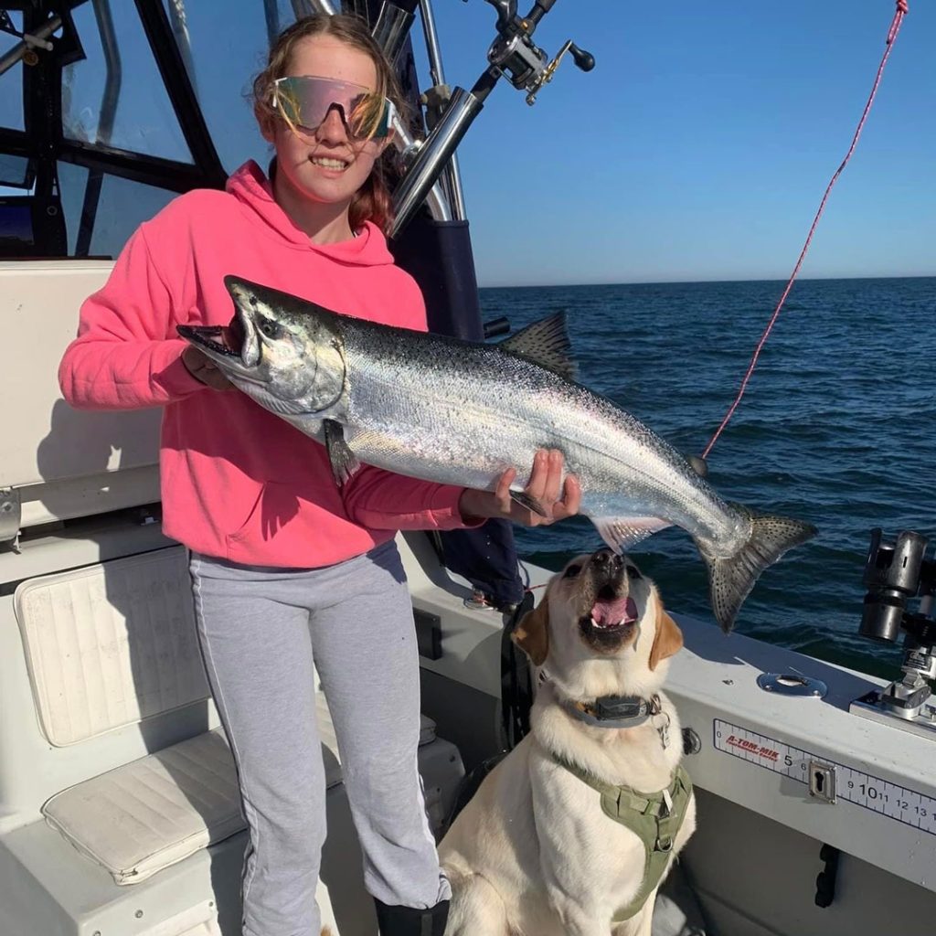Carlee H king salmon
