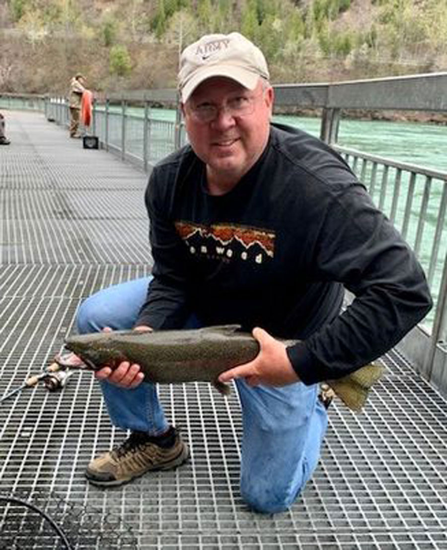 Tommy Holycross steelhead
