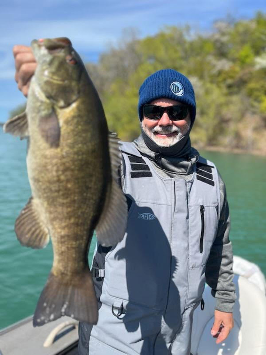 James Hall smallmouth bass