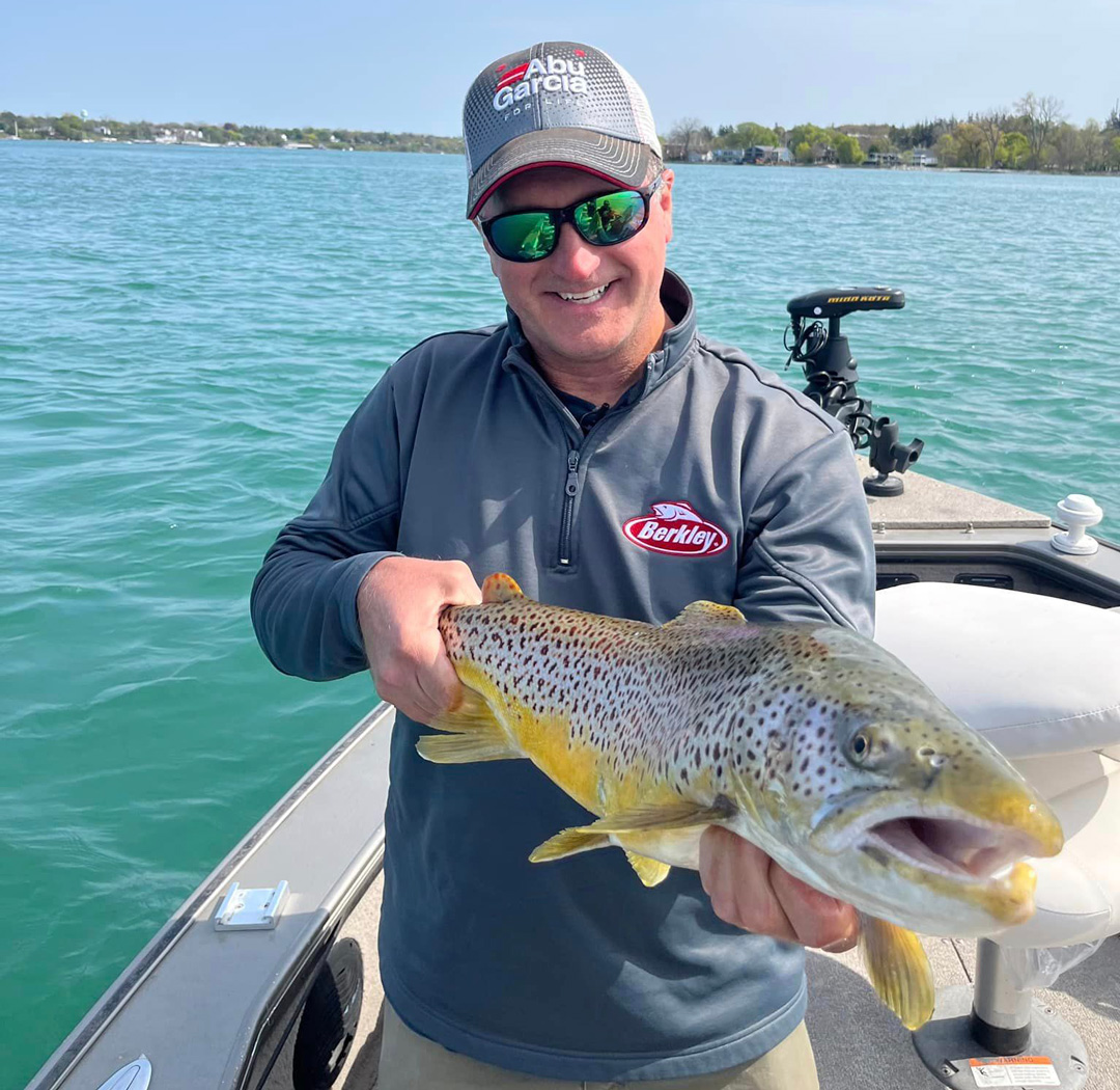 Larry Ladowski brown trout