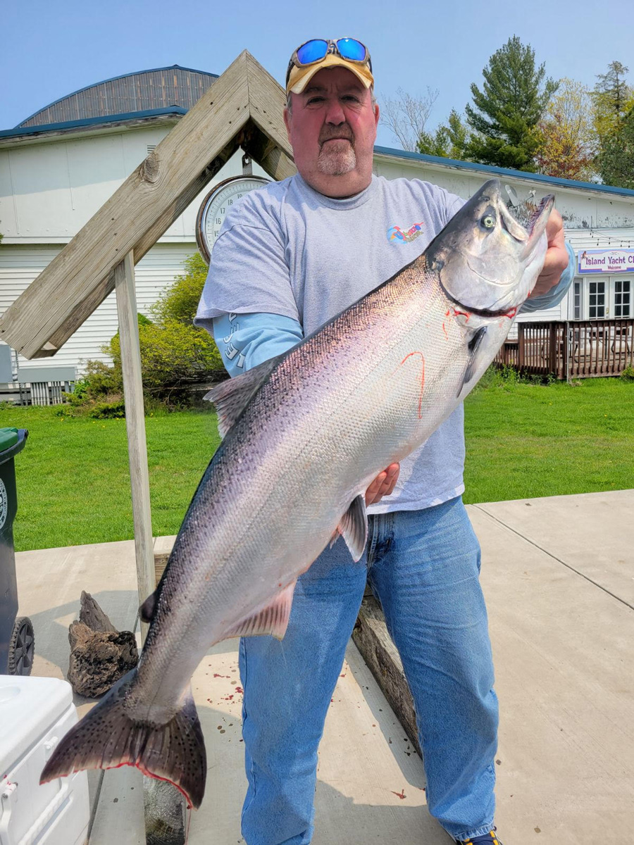 Mark Scott king salmon