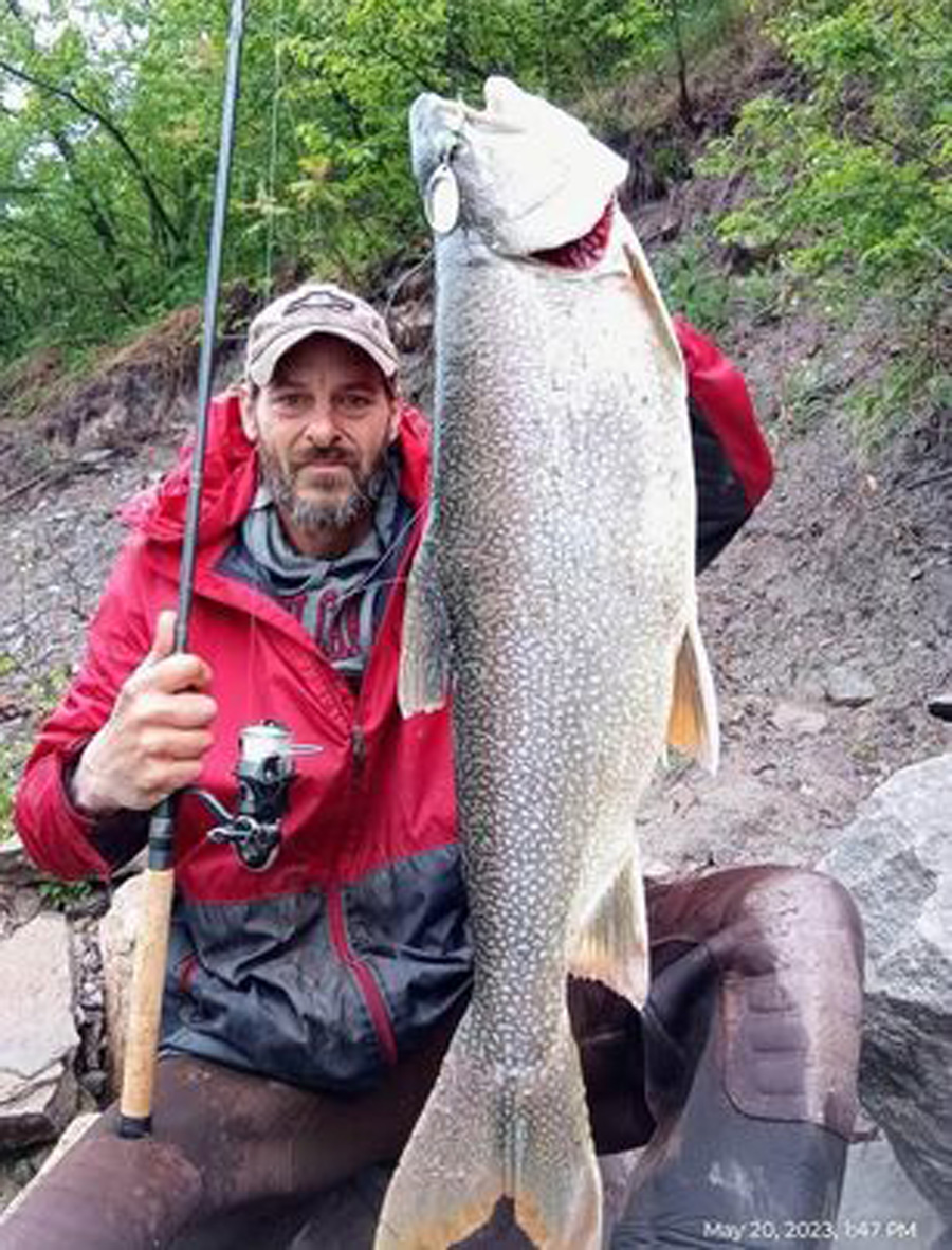 Mike Ziehm lake trout