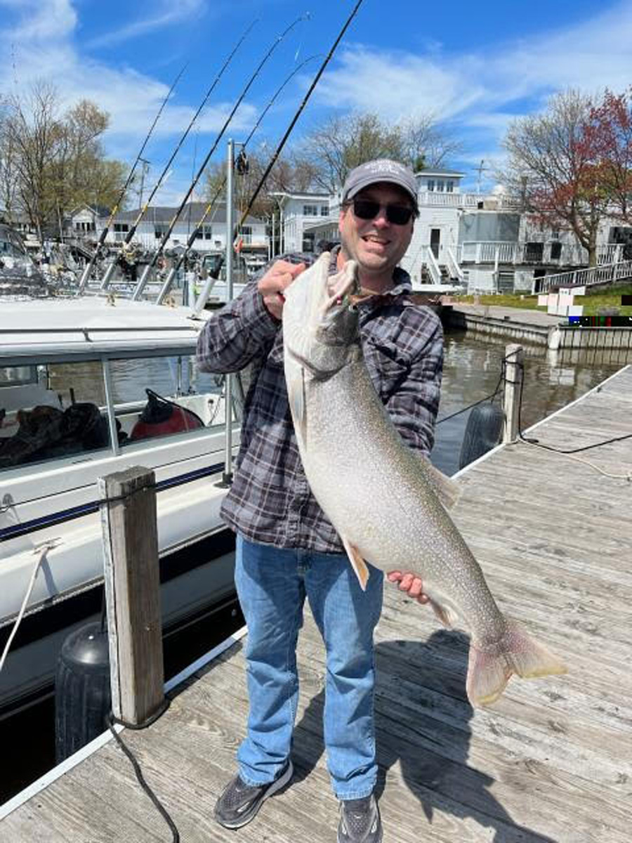 Nathan Kahler lake trout