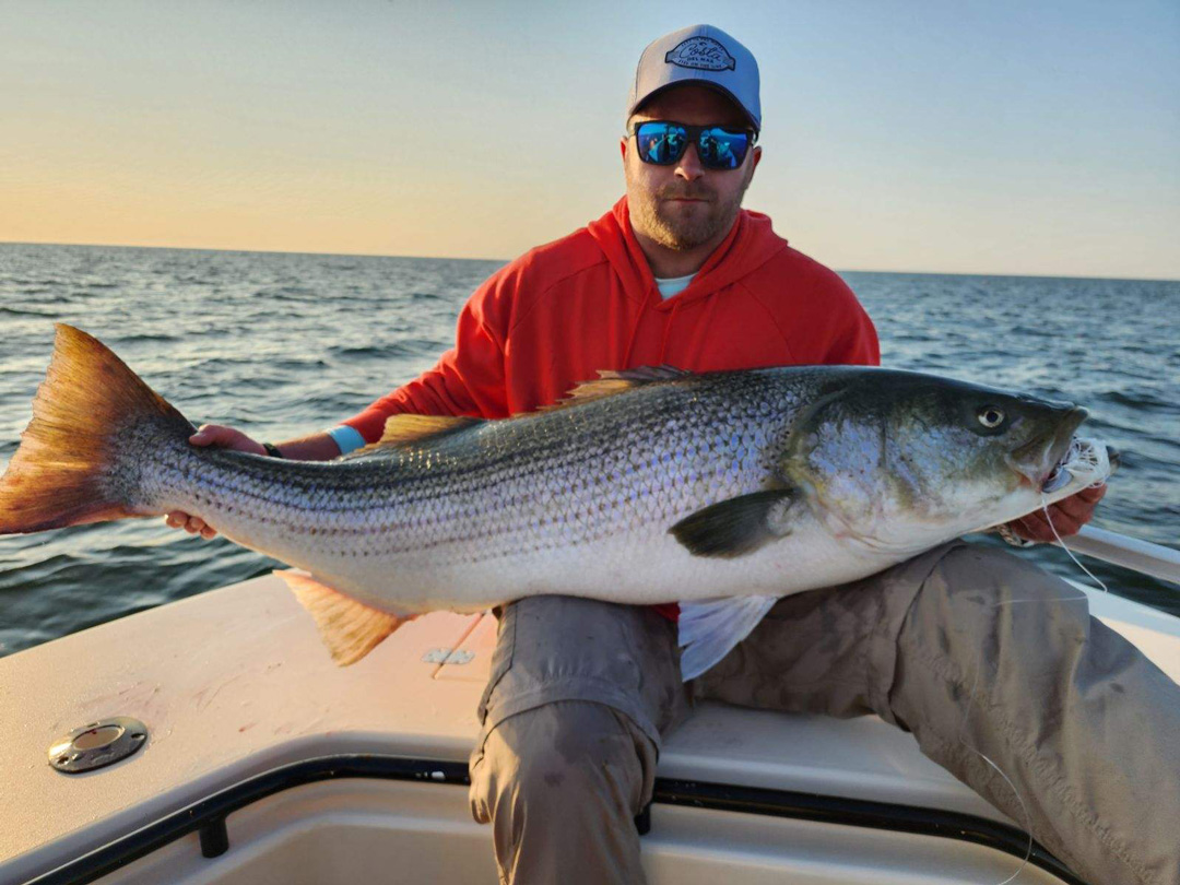 Kevin Caprio striped bass