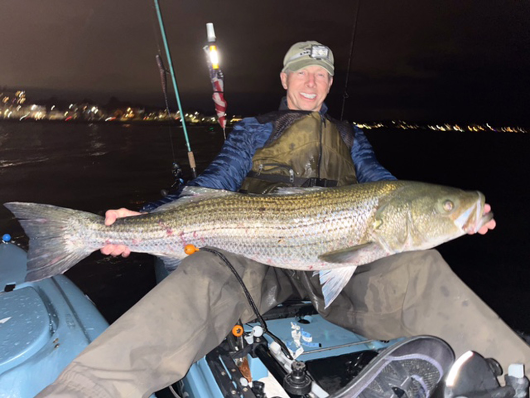Steve Langton striped bass
