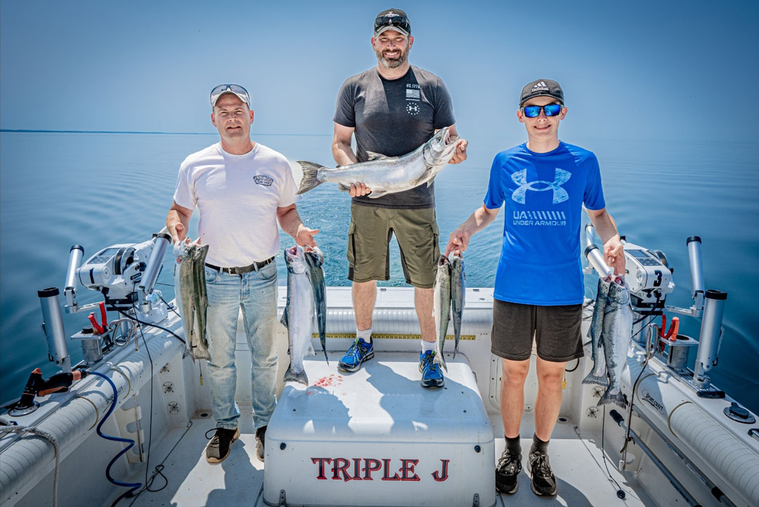 Todd, Corey and Max Harmon