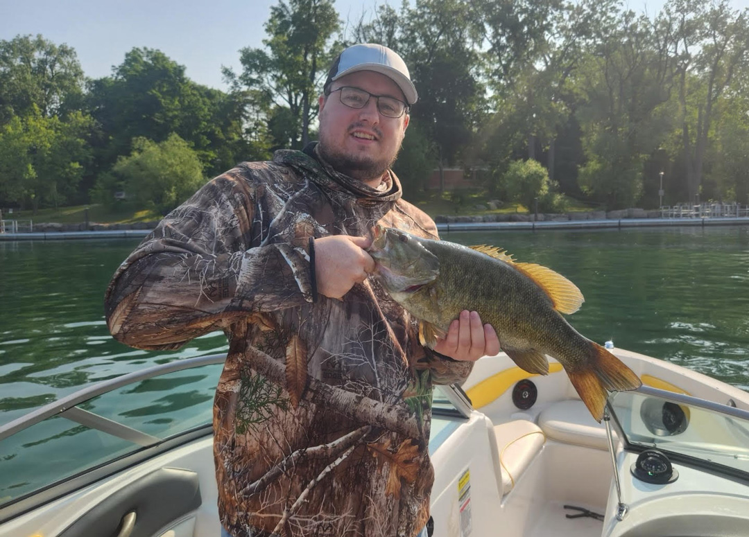 Matt Campbell smallmouth bass