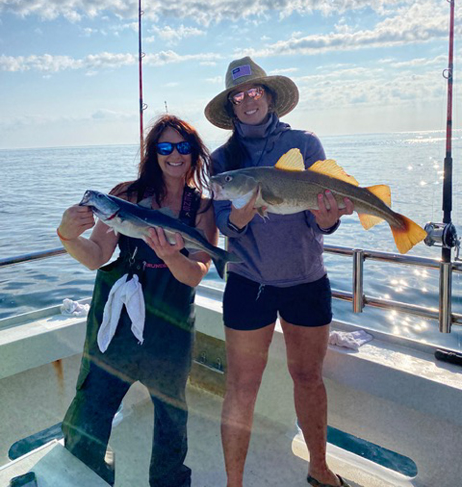 Christi Holmes Elliot and Jeanie Cote