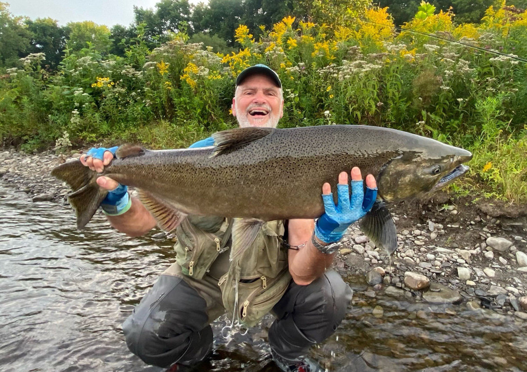 Steve S. with early run king