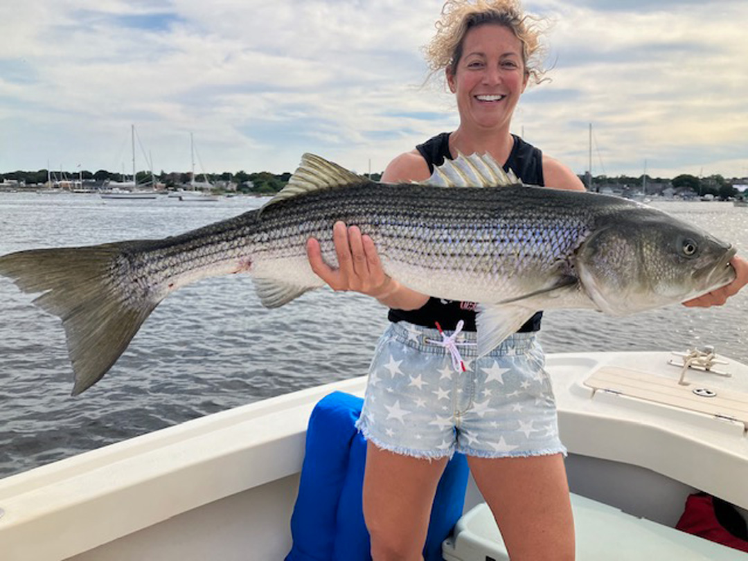 Vanessa striped bass