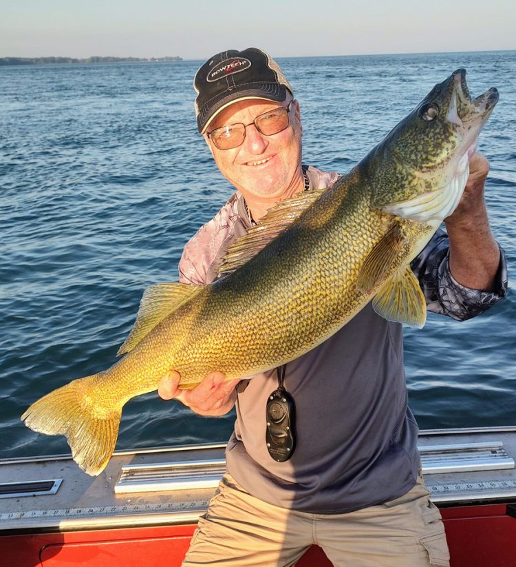 Tim Young walleye