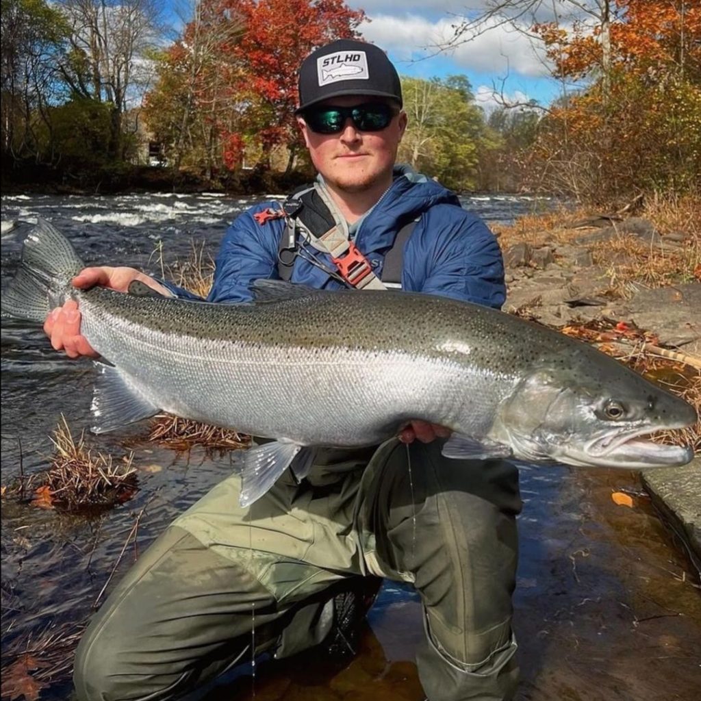 Nick S. with steelhead