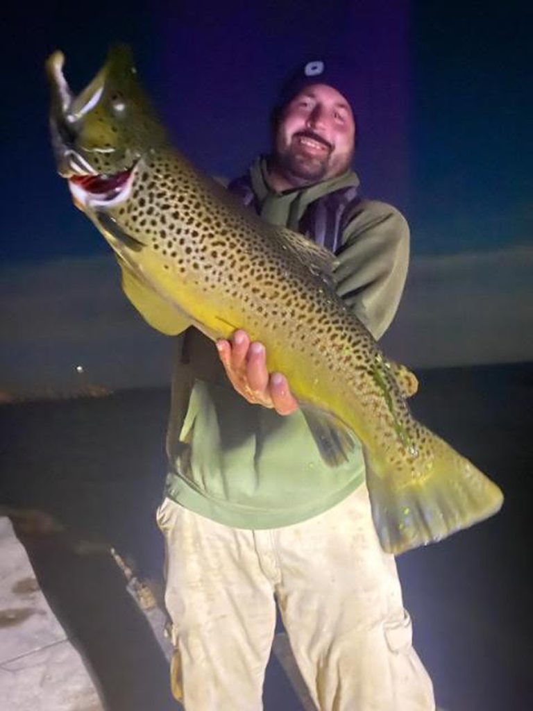 Pat Danielwicz brown trout