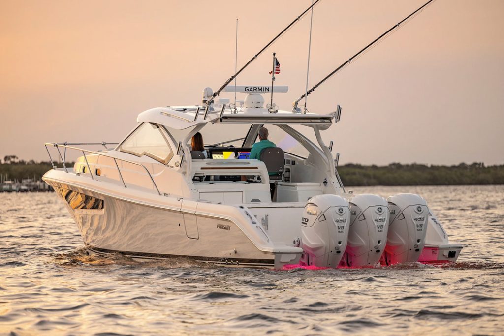 Pursuit OS 405 Yamaha outboards