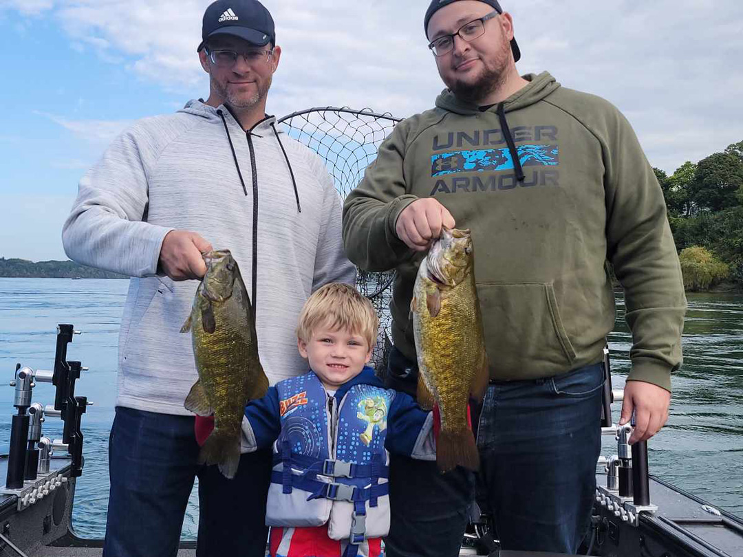 The Keens with Capt. Joe Srouji of Angler Edge Charters