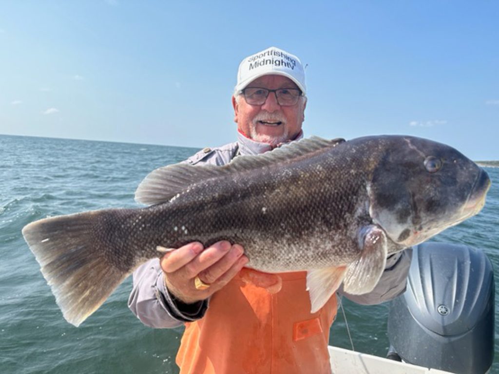 Captain Roger Brousseau tautog