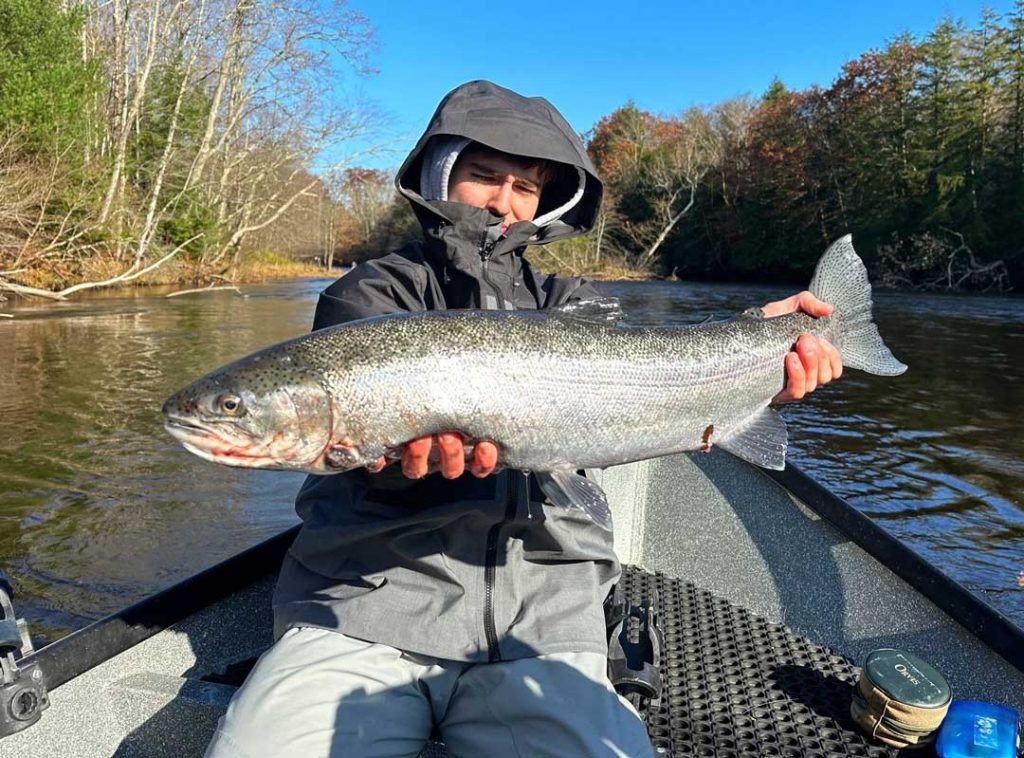 Al M. with steelhead