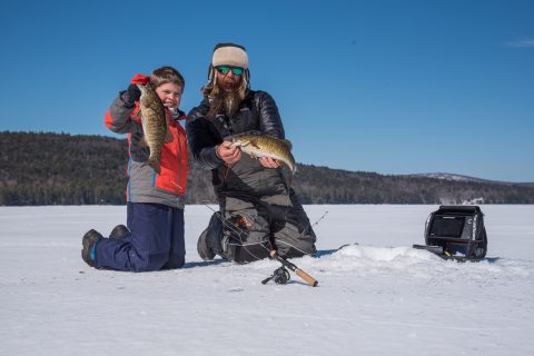 Ice Fishing for Smallmouth Bass