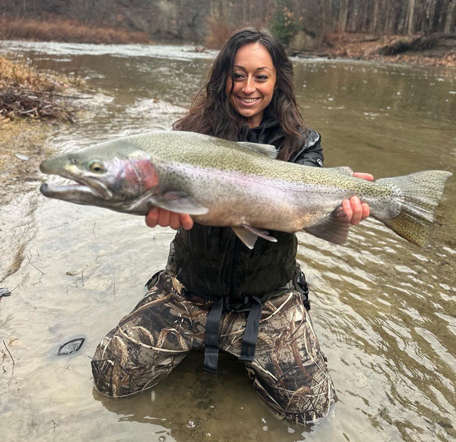 Jami Price steelhead
