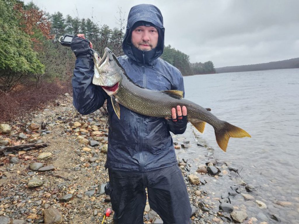 Jeff Evans lake trout