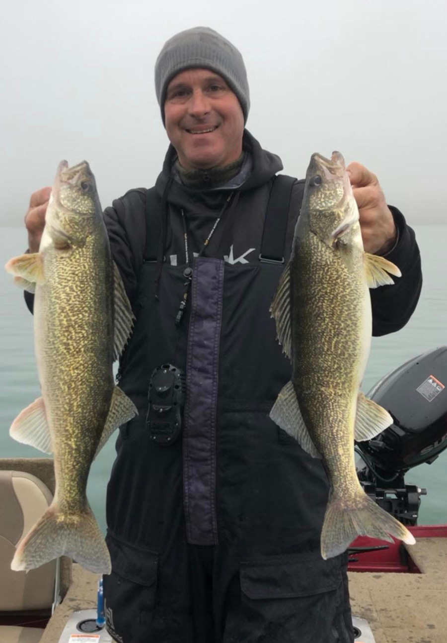 Capt. Chris Cinelli walleyes