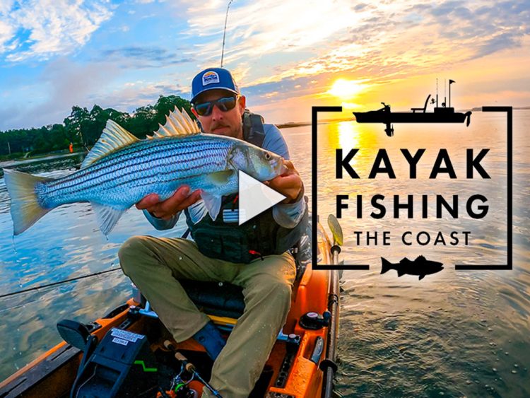 Kayak Fishing the Coast: Maine Stripers