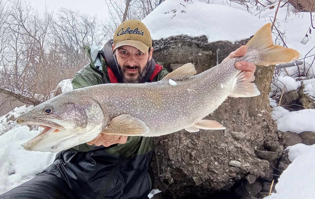 Mike Ziehm lake trout