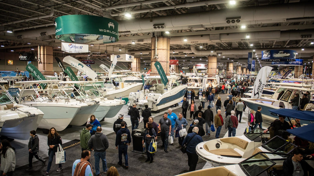 AC Boat Show floor