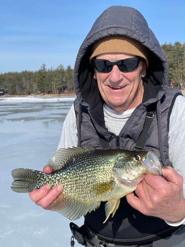Billy Eicher with big crappie