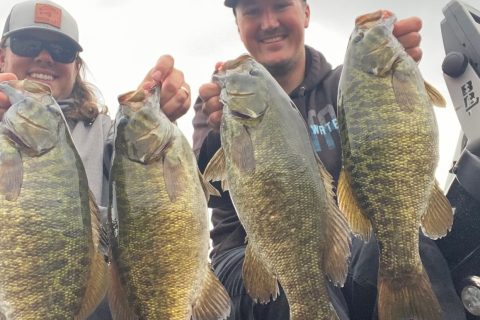 Bass Fishing on Lake Winnipesaukee
