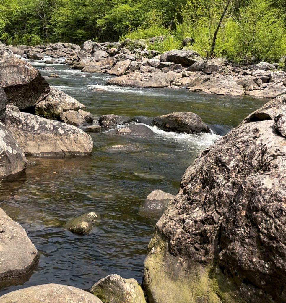 Deerfield River terrain