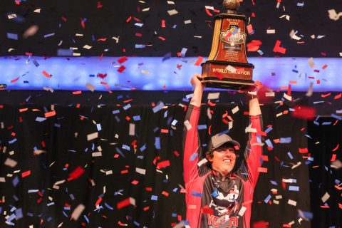 Yamaha Pro Justin Hamner is the 2024 Bassmaster Classic Champion