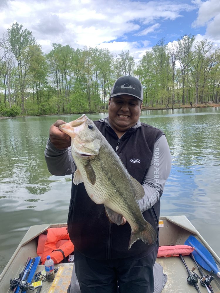 fishing the Chesapeake Bay in April