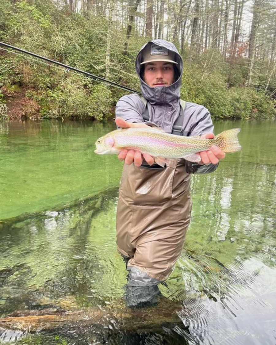 Connor Murphy rainbow trout