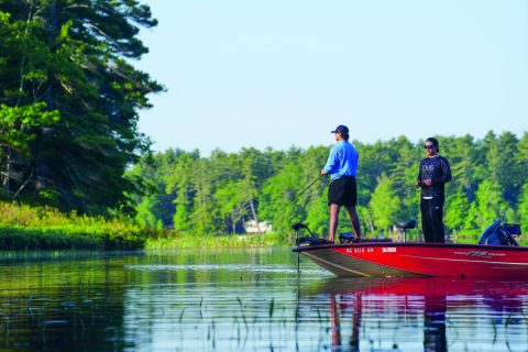 forward-facing sonar bass fishing