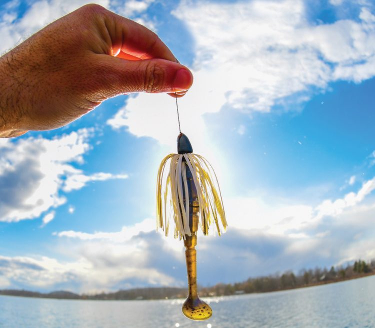 bait for big early-spring largemouth bass