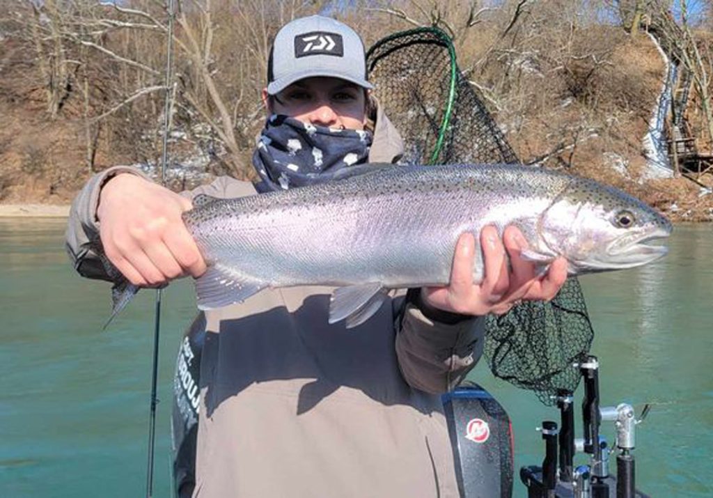 Jaxon Heine steelhead