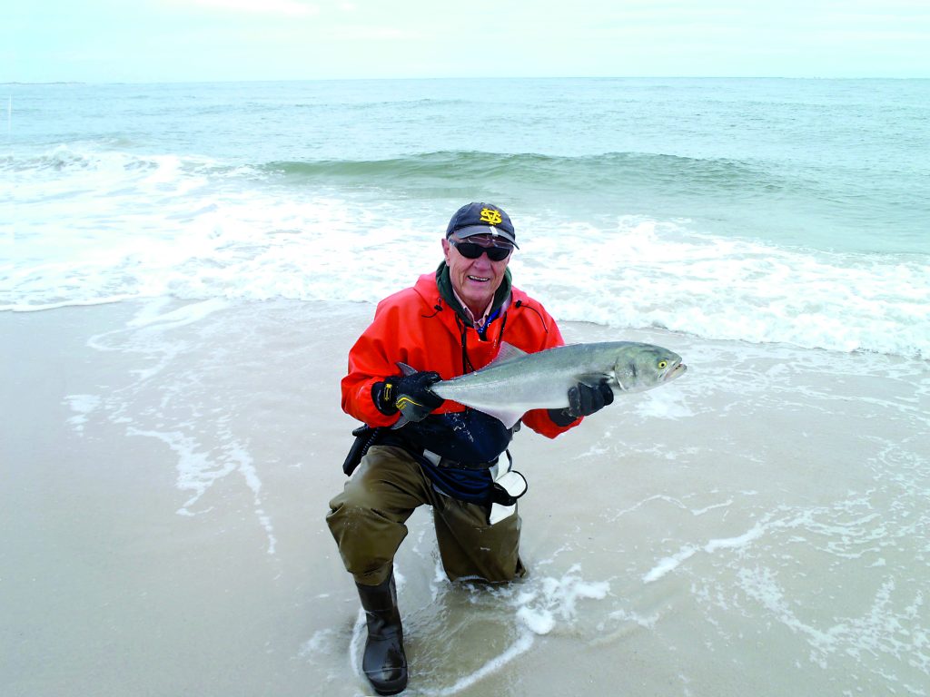 early spring bluefish on Long Island