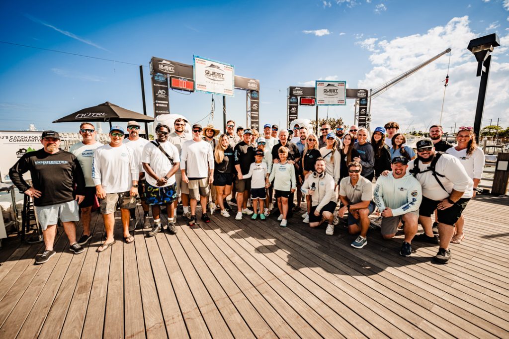 Fish Hard Events Team with Jimmy Johnson