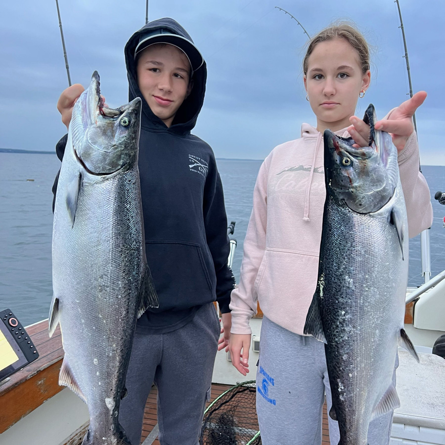 Cold Steel Sportfishing king salmon