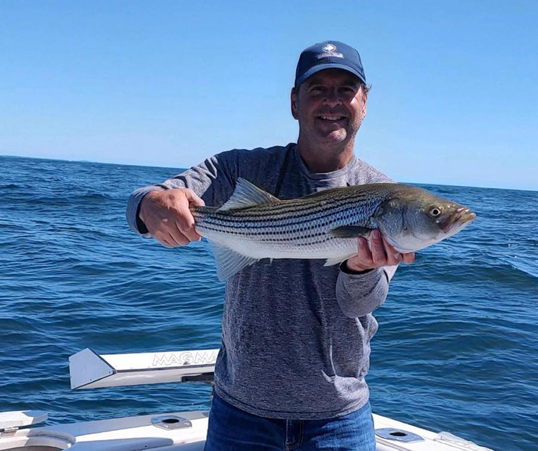 Adventure and Catch-Charters striped bass