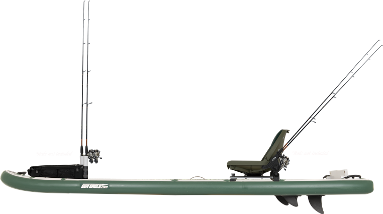 inflatable fishing paddleboard from Sea Eagle
