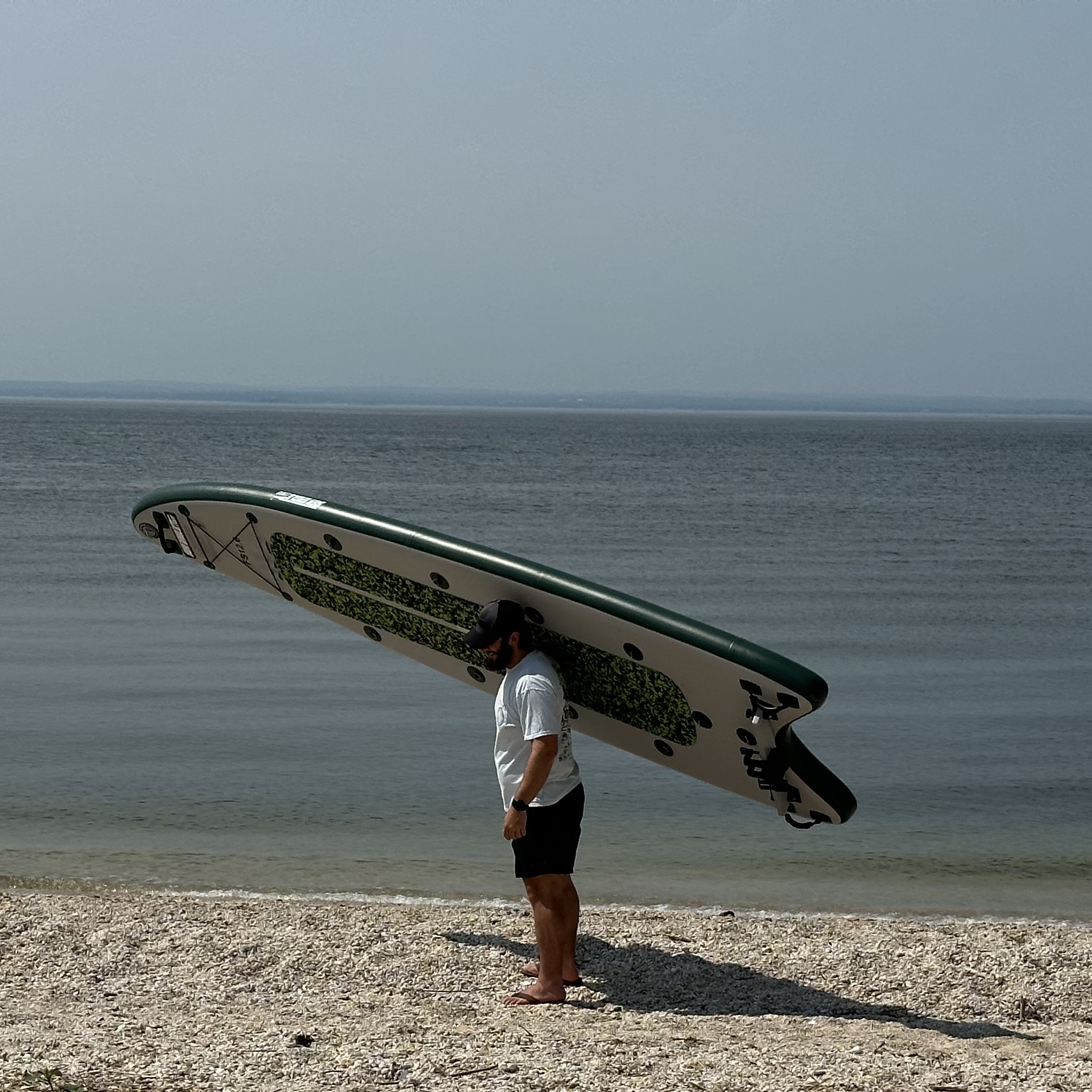 Sea Eagle inflatable fishing paddleboard