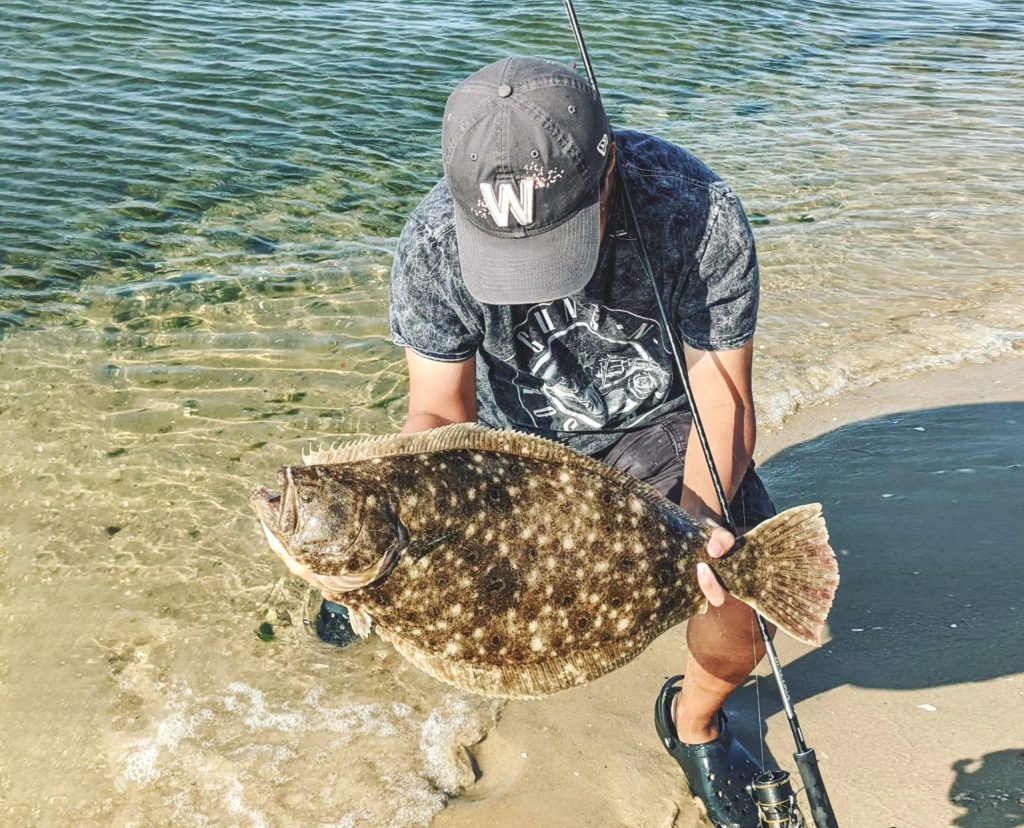 fluke fishing with jerkbaits