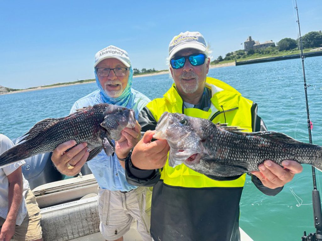 Captain Roger Brousseau and first mate Alan Sharif